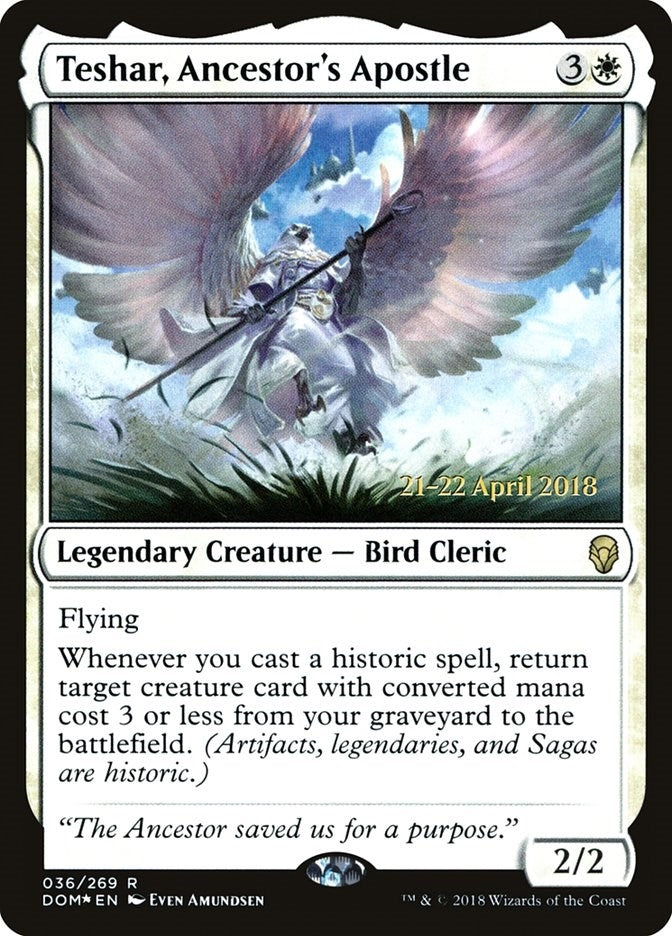 Teshar, Ancestor's Apostle (36) (Prerelease Cards)