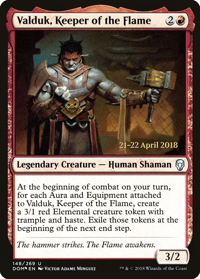 Image for Valduk, Keeper of the Flame (148) - Magic: The Gathering