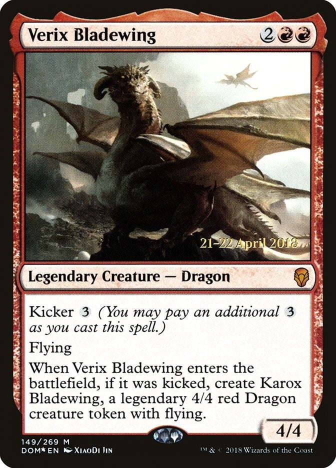 Verix Bladewing (149) (Prerelease Cards)