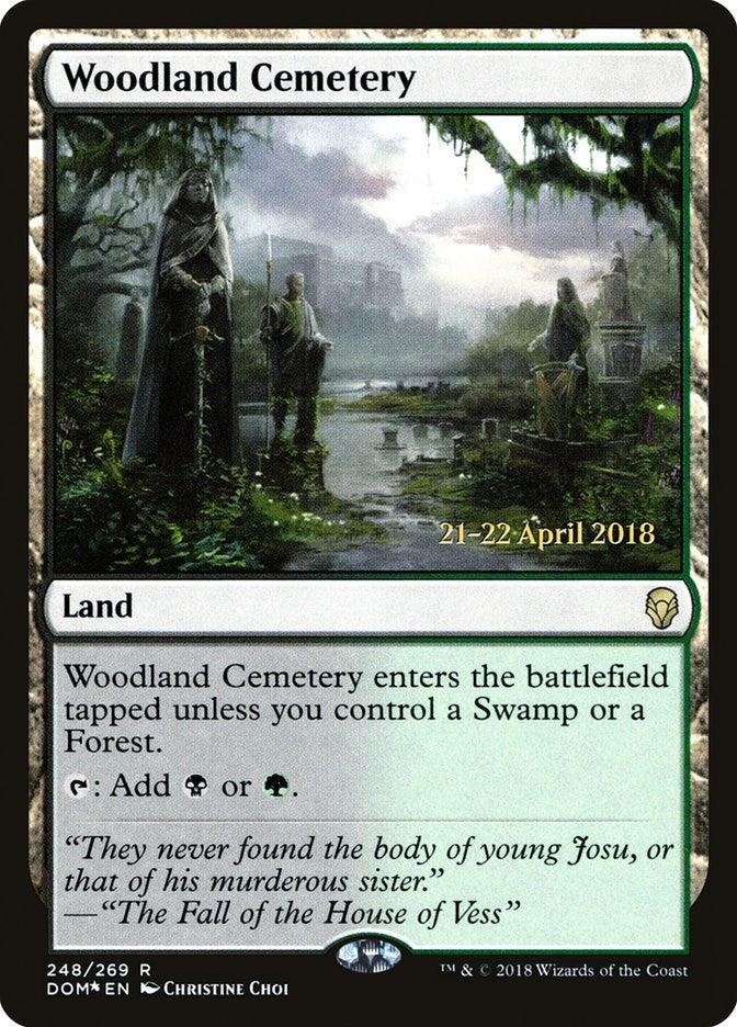 Woodland Cemetery (248) (Prerelease Cards)