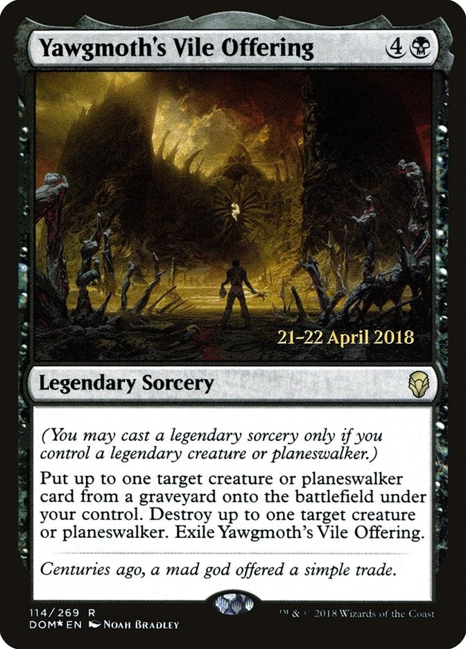 Image for Yawgmoth's Vile Offering (114) - Magic: The Gathering