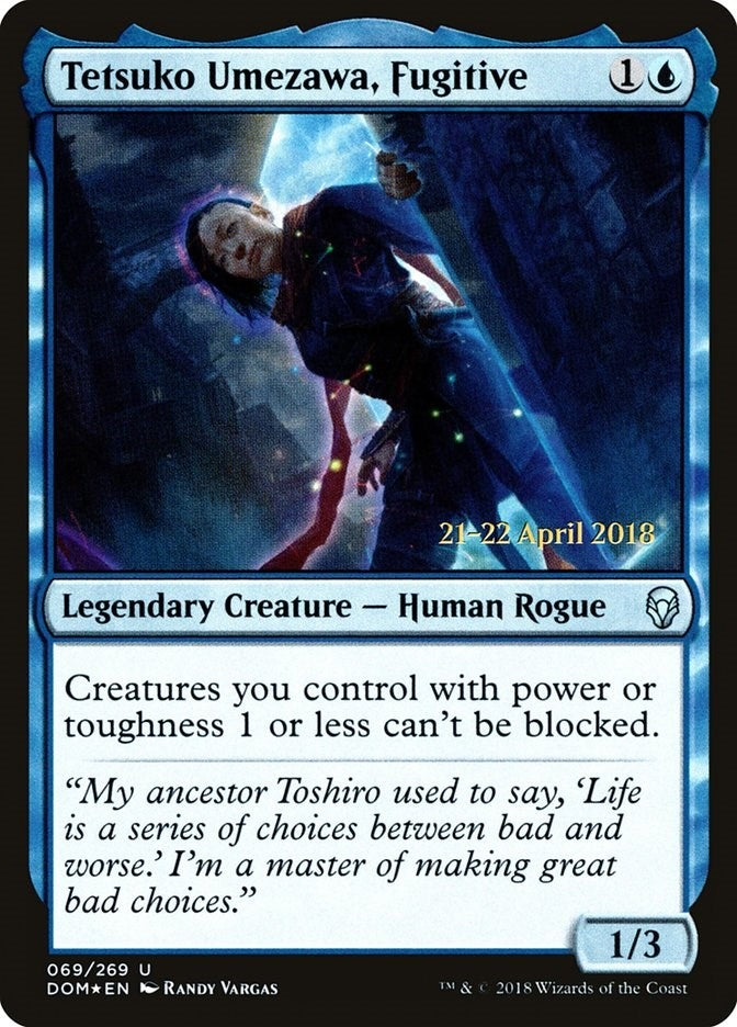 Tetsuko Umezawa, Fugitive (69) (Prerelease Cards)