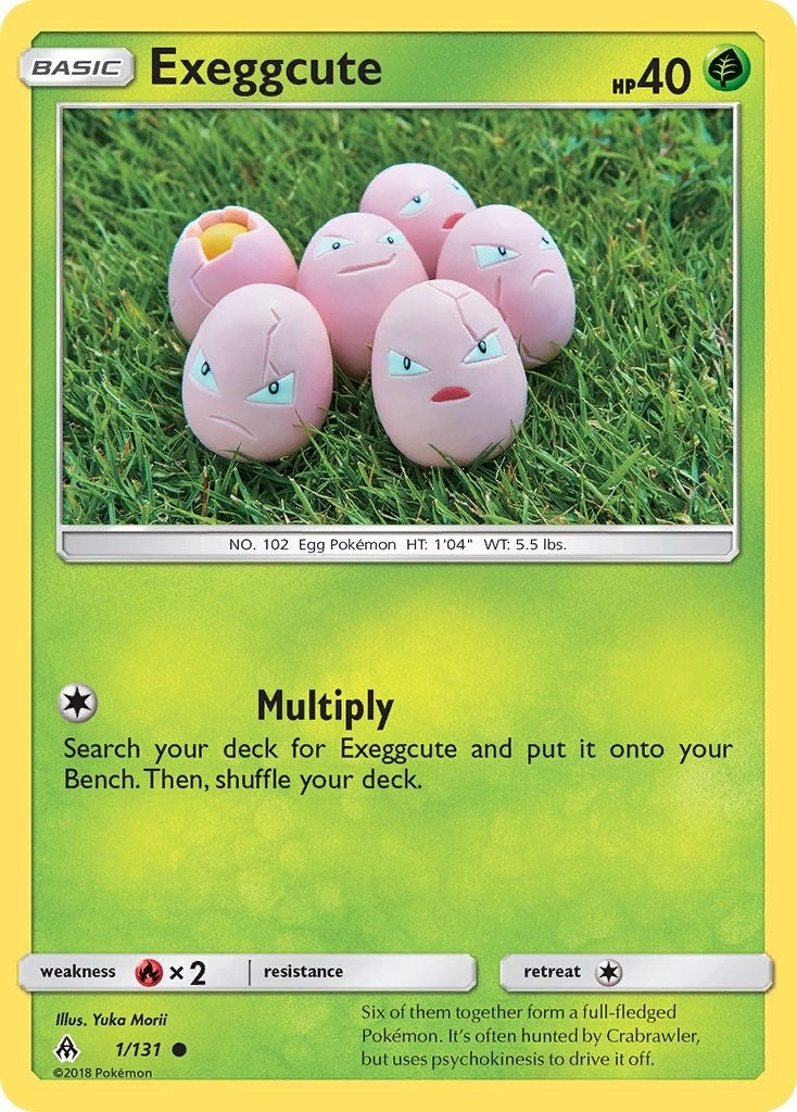 Image for Exeggcute (1/131) (SM - Forbidden Light) - Pokemon