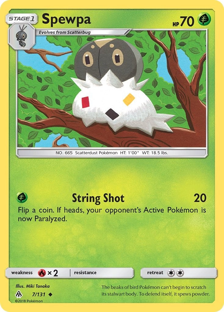 Image for Spewpa (7/131) (SM - Forbidden Light) - Pokemon