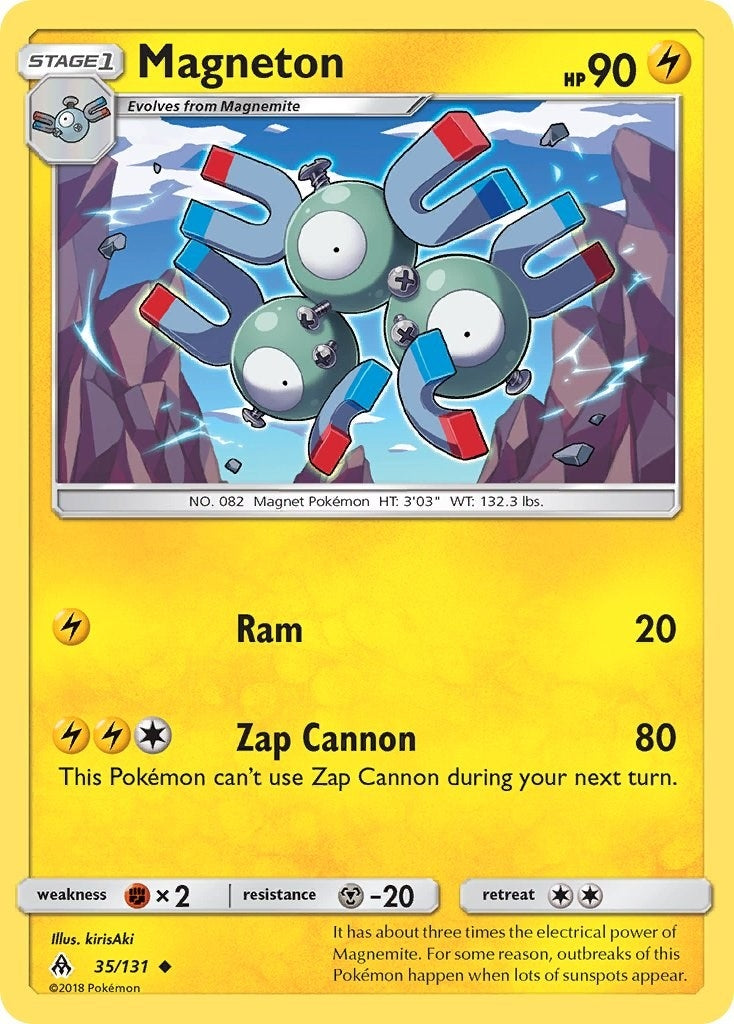 Image for Magneton (35/131) (SM - Forbidden Light) - Pokemon
