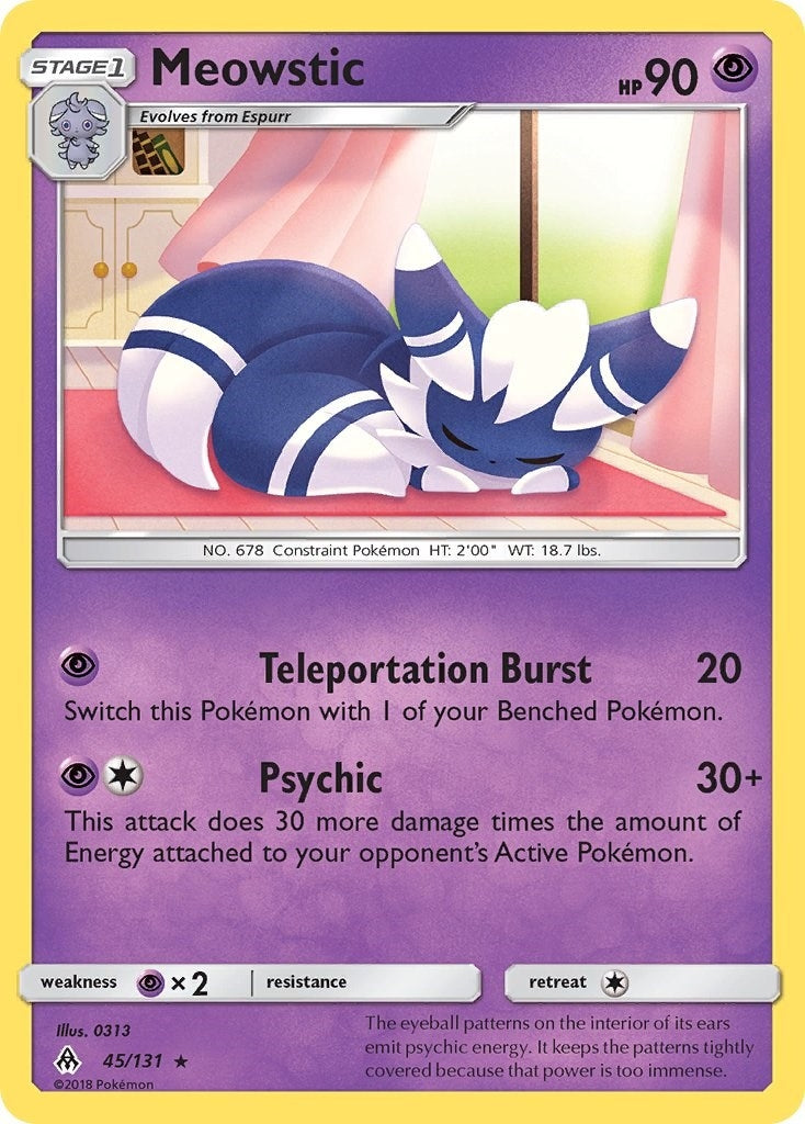 Image for Meowstic (45/131) (SM - Forbidden Light) - Pokemon
