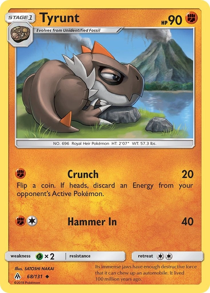 Image for Tyrunt (68/131) (SM - Forbidden Light) - Pokemon