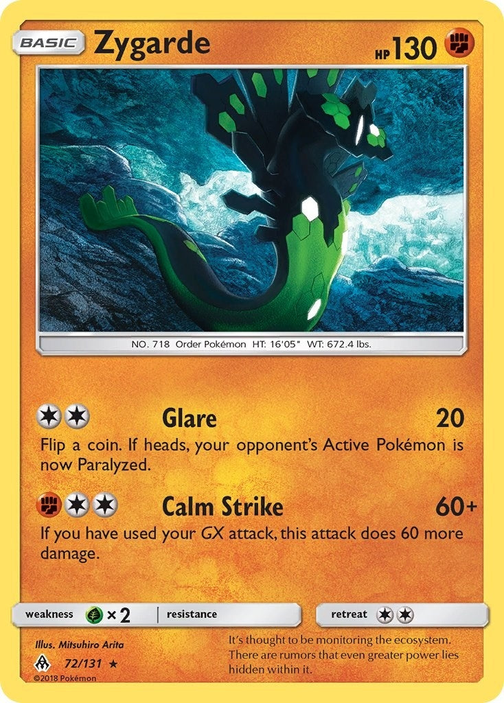 Image for Zygarde (72) (72/131) (SM - Forbidden Light) - Pokemon