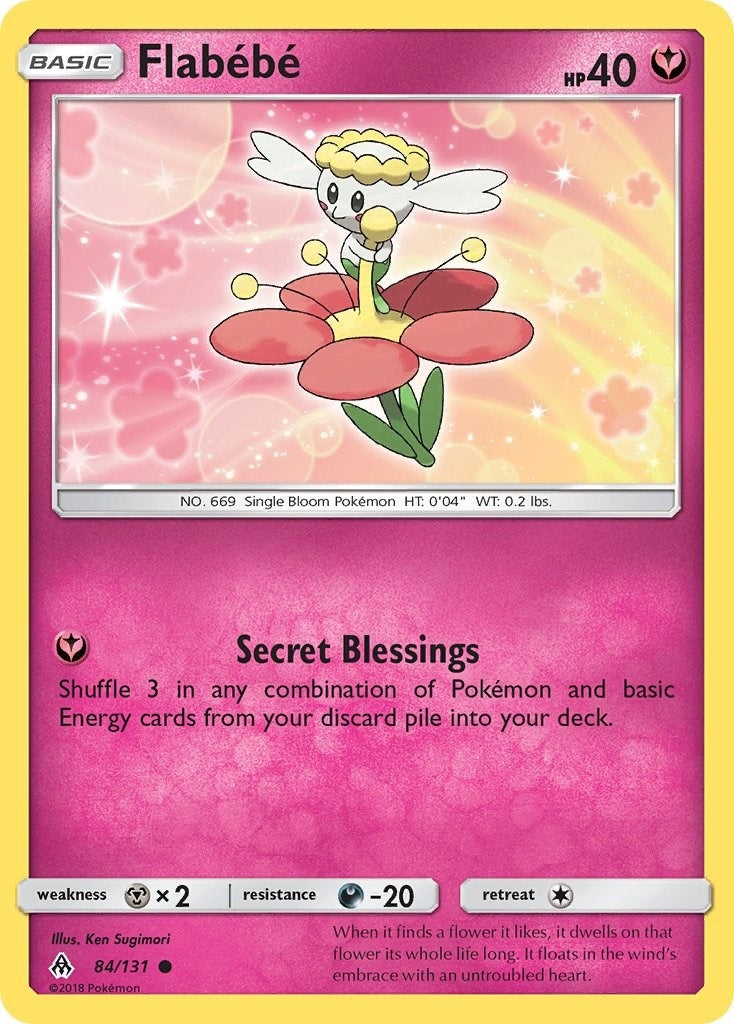 Image for Flabebe (84) (84/131) (SM - Forbidden Light) - Pokemon