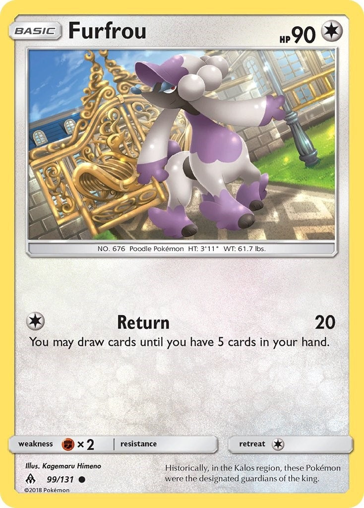 Image for Furfrou (99/131) (SM - Forbidden Light) - Pokemon