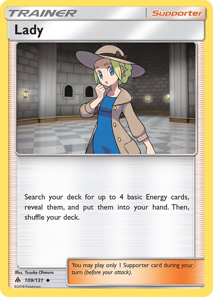 Image for Lady (109/131) (SM - Forbidden Light) - Pokemon