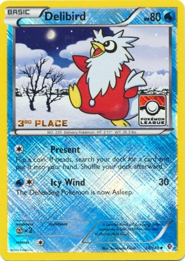 Image for Delibird - 38/149 (Pokemon League) [3rd Place] (038/149) (League & Championship Cards) - Pokemon