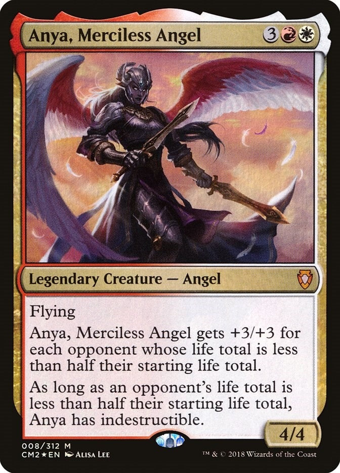 Anya, Merciless Angel (8) (Commander Anthology Volume II)