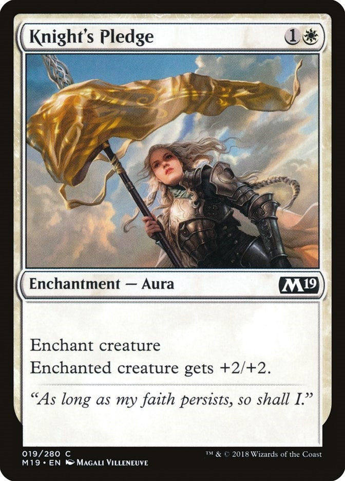 Knight's Pledge (19) (Core Set 2019)