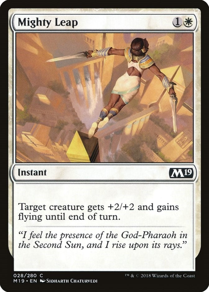 Mighty Leap (28) (Core Set 2019)