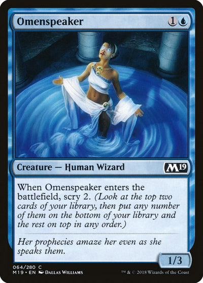 Omenspeaker (64) (Core Set 2019)