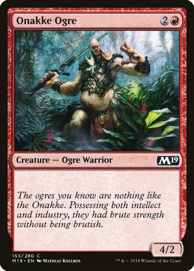 Onakke Ogre (153) (Core Set 2019)