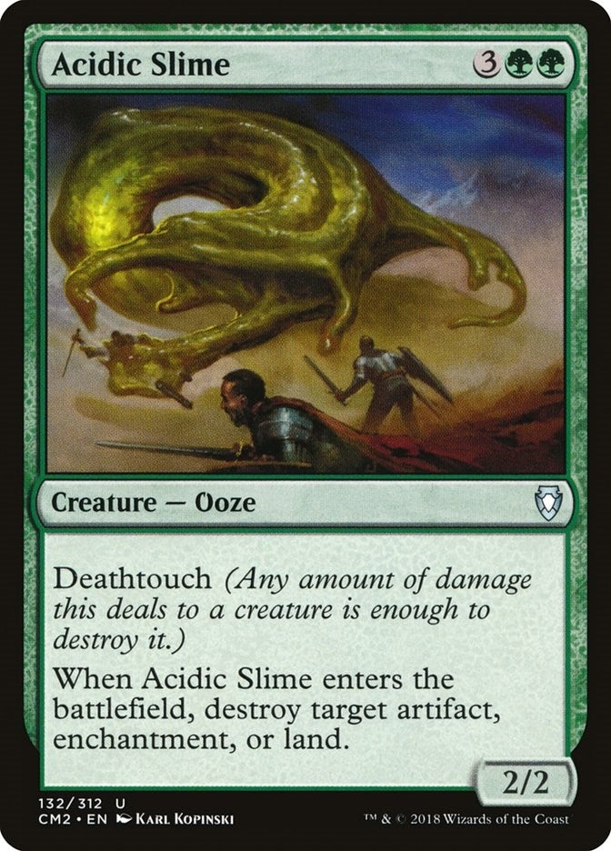 Acidic Slime (132) (Commander Anthology Volume II)