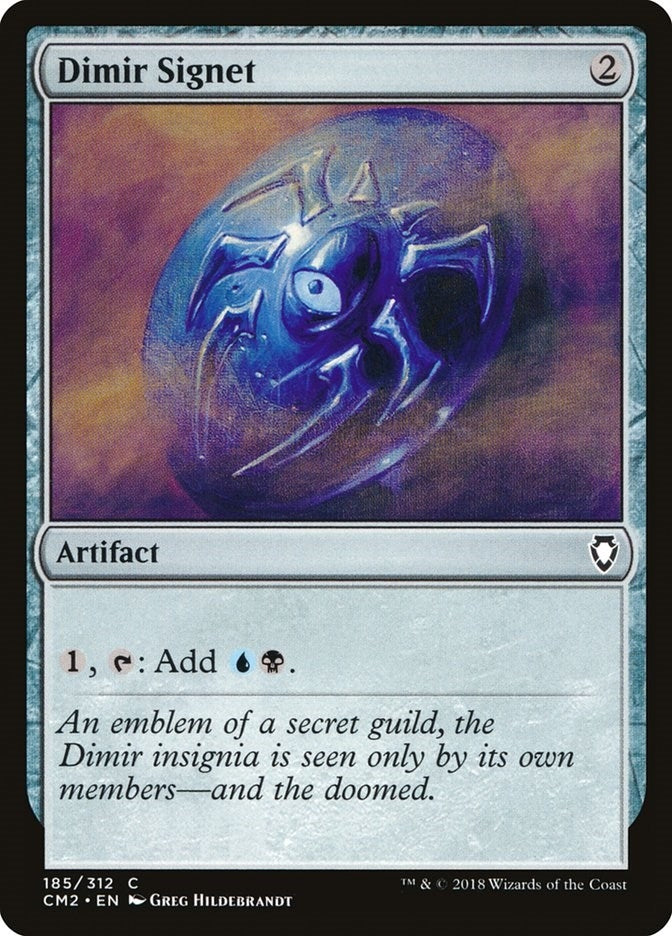 Dimir Signet (185) (Commander Anthology Volume II)