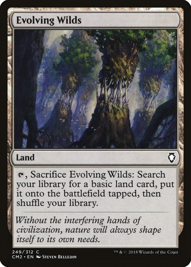 Evolving Wilds (249) (Commander Anthology Volume II)