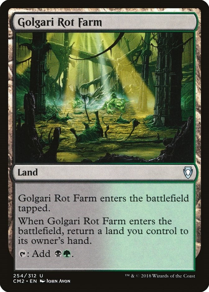 Golgari Rot Farm (254) (Commander Anthology Volume II)