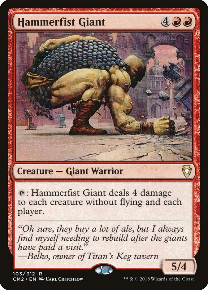 Hammerfist Giant (103) (Commander Anthology Volume II)