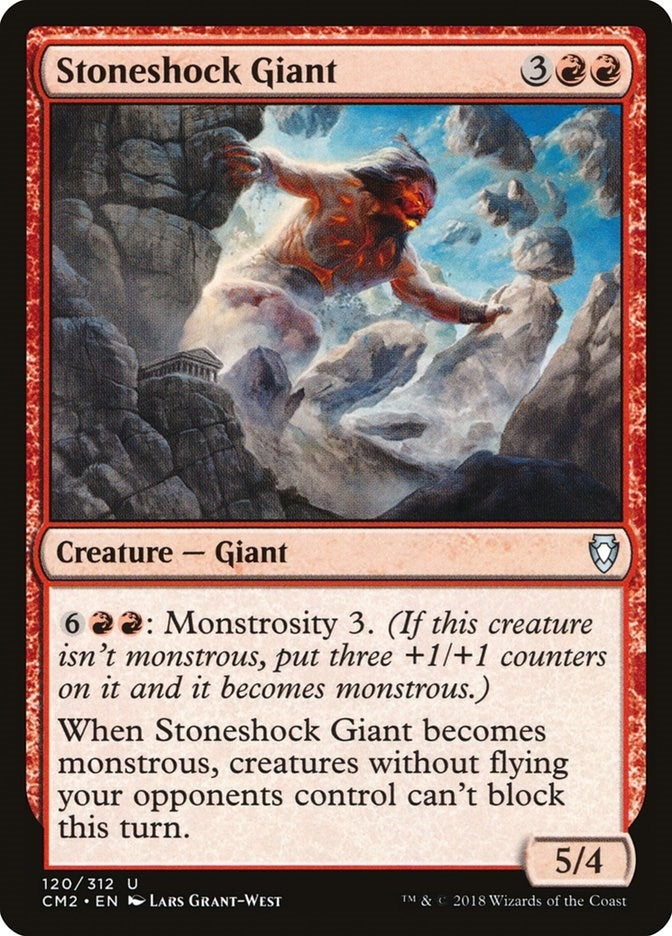 Stoneshock Giant (120) (Commander Anthology Volume II)