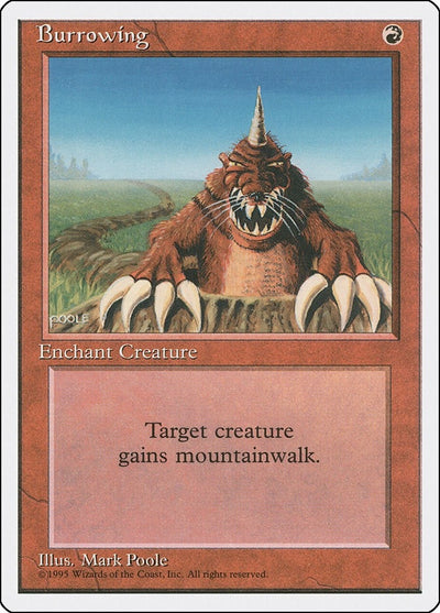 Burrowing (Fourth Edition)