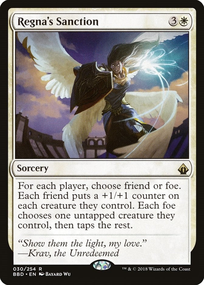 Regna's Sanction (30) (Battlebond)