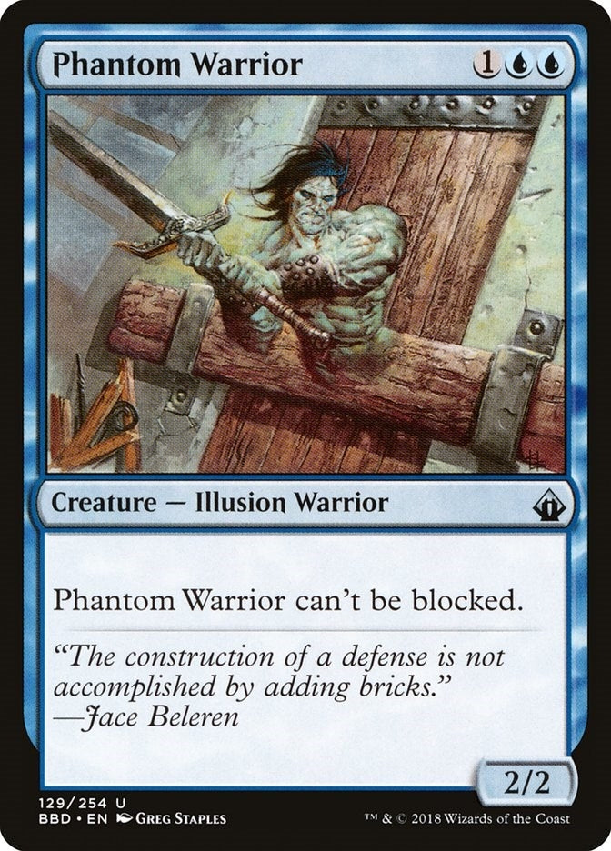 Phantom Warrior (129) (Battlebond)