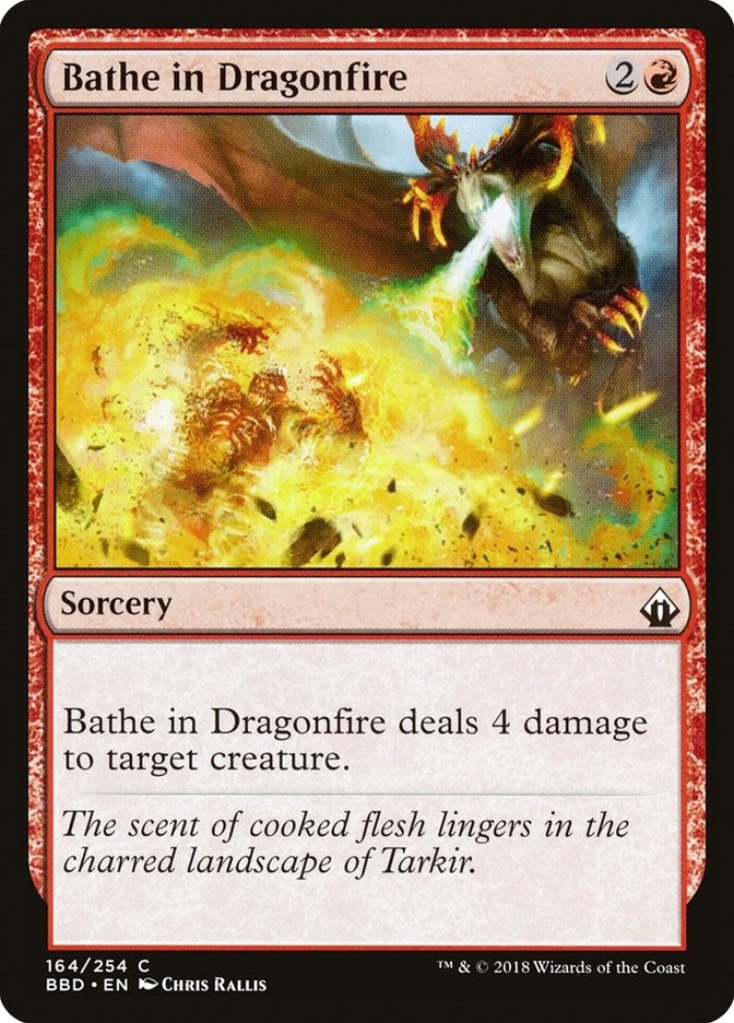 Bathe in Dragonfire (164) (Battlebond)