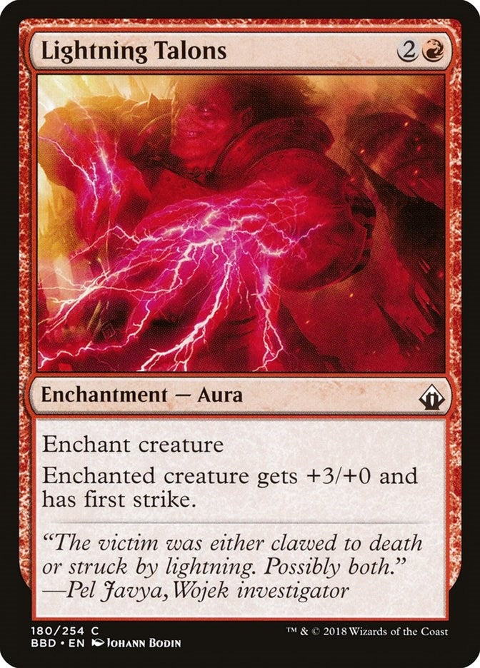 Lightning Talons (180) (Battlebond)
