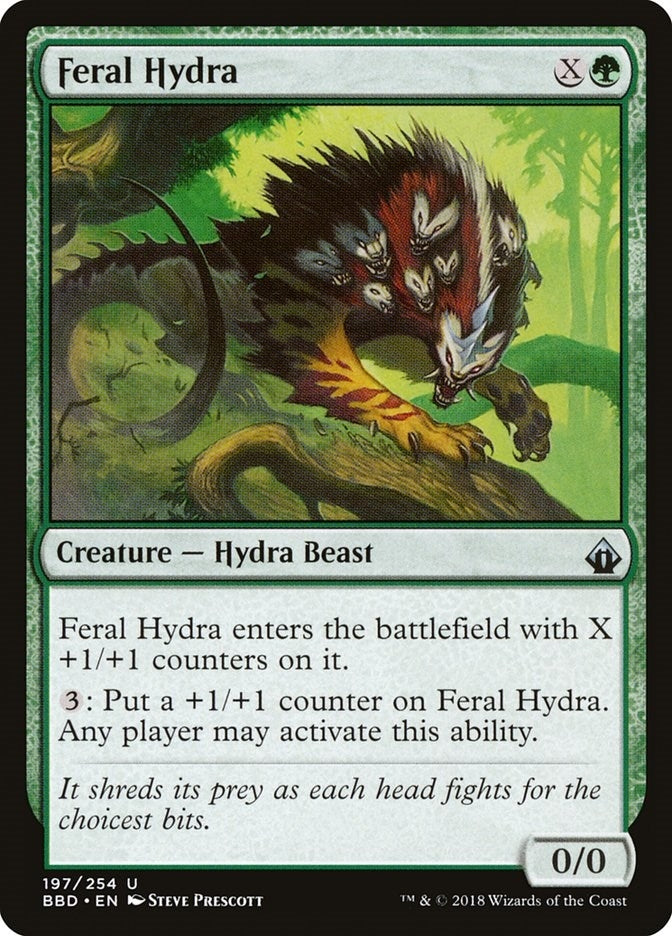 Feral Hydra (197) (Battlebond)