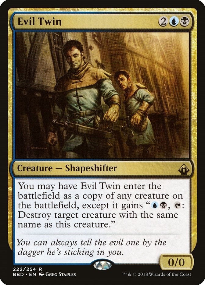 Evil Twin (222) (Battlebond)
