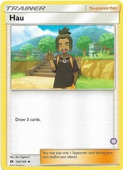 Image for Hau (19) (Alolan Sandslash Half-Deck) (120/149) (SM Trainer Kit: Alolan Sandslash & Alolan Ninetales) - Pokemon