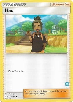 Image for Hau (23) (Alolan Ninetales Half-Deck) (120/149) (SM Trainer Kit: Alolan Sandslash & Alolan Ninetales) - Pokemon