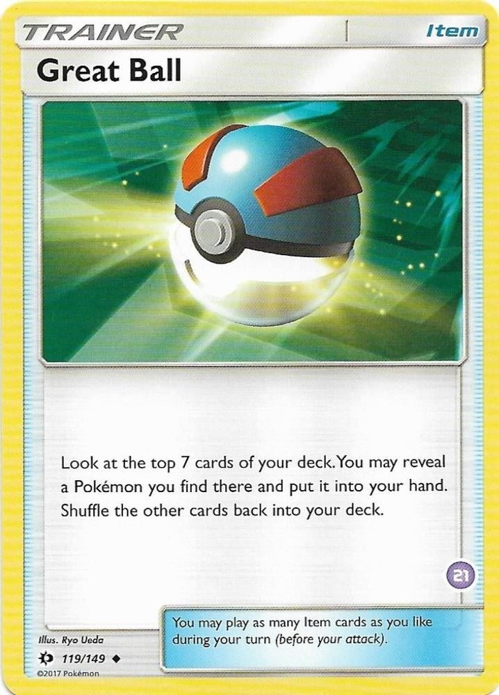 Image for Great Ball (#21, Alolan Sandslash Half-Deck) (21/30) (SM Trainer Kit: Alolan Sandslash & Alolan Ninetales) - Pokemon