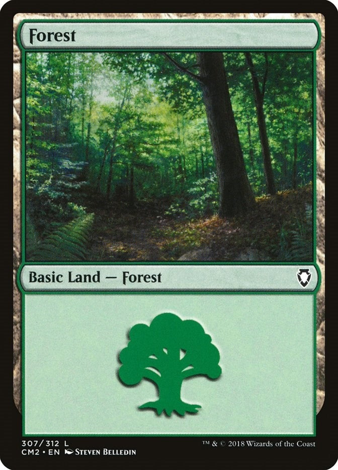 Forest (307) (307) (Commander Anthology Volume II)