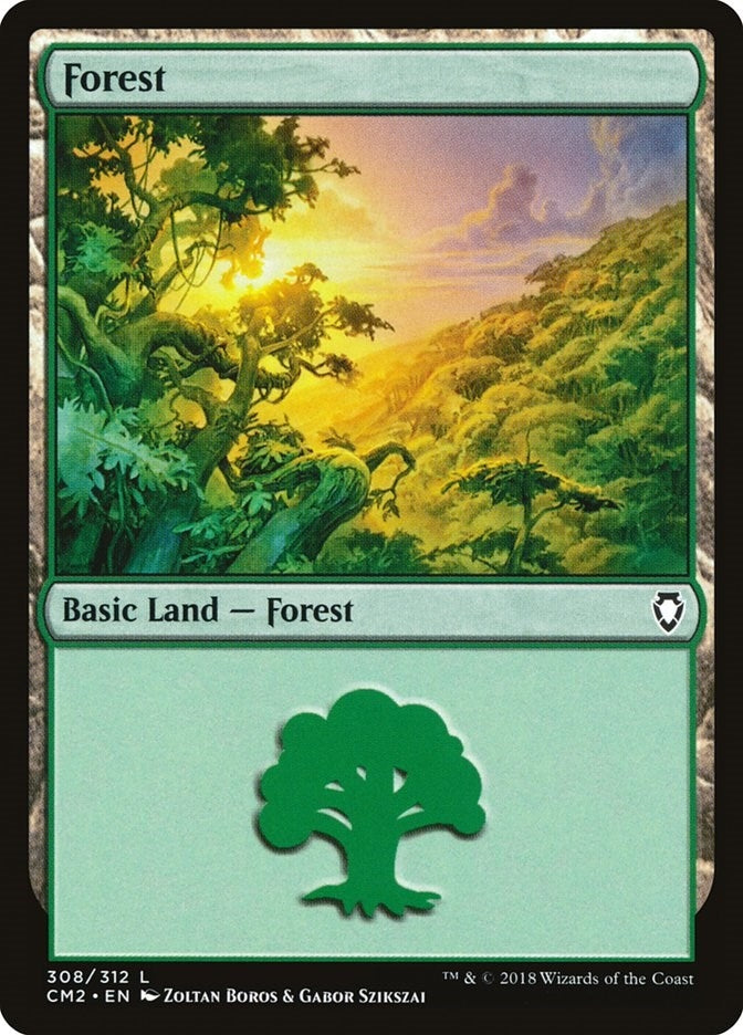 Forest (308) (308) (Commander Anthology Volume II)