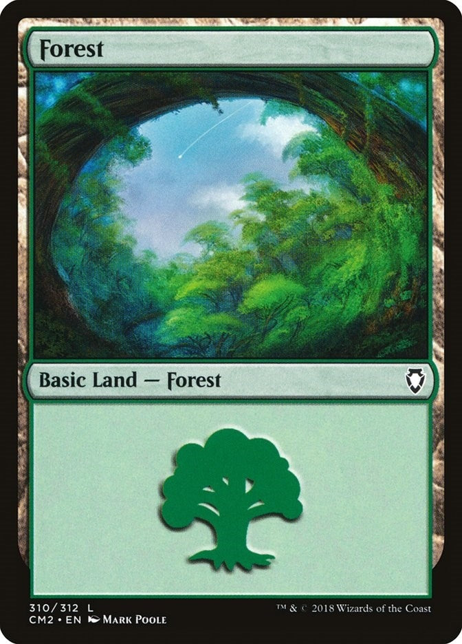 Forest (310) (310) (Commander Anthology Volume II)