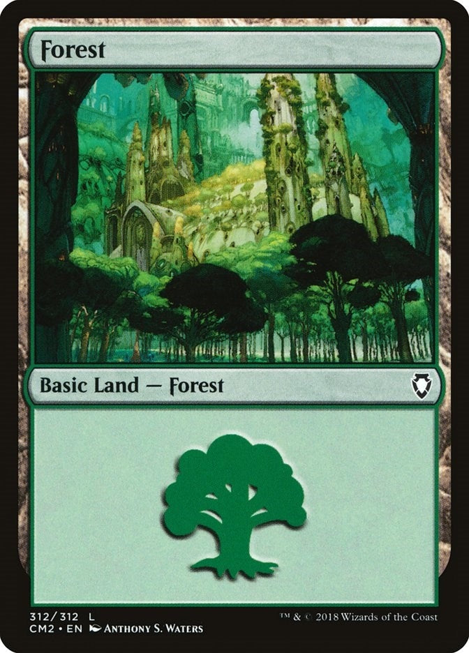 Forest (312) (312) (Commander Anthology Volume II)