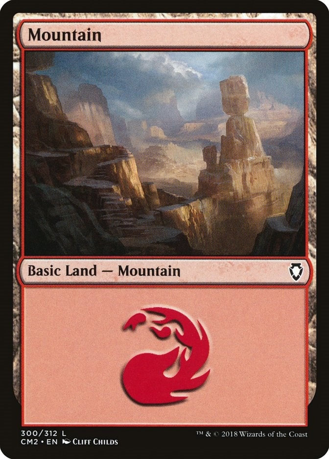 Mountain (300) (300) (Commander Anthology Volume II)