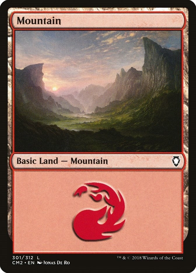 Mountain (301) (301) (Commander Anthology Volume II)