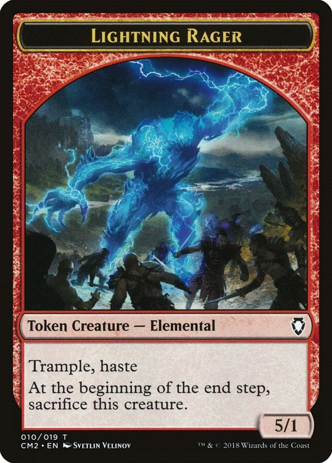 Lightning Rager Token (10) (Commander Anthology Volume II)