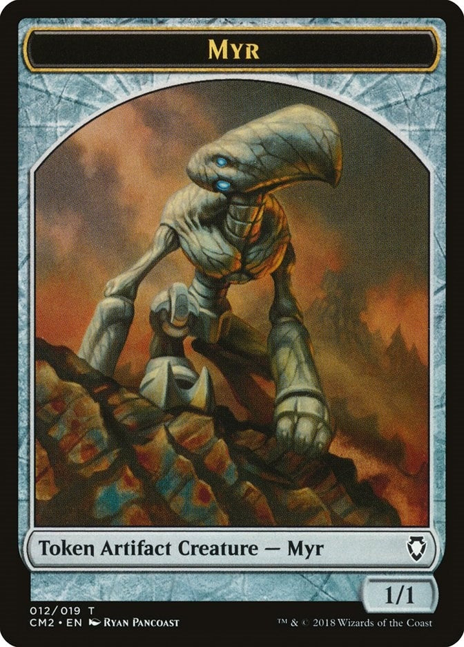 Myr Token (12) (Commander Anthology Volume II)