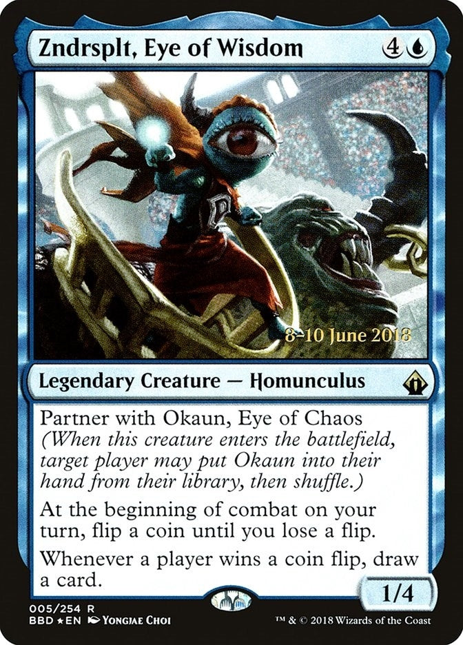 Image for Zndrsplt, Eye of Wisdom (5) - Magic: The Gathering