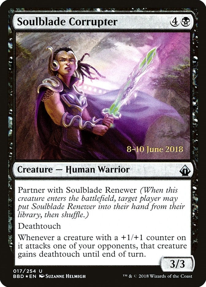 Soulblade Corrupter (17) (Launch Party & Release Event Promos)