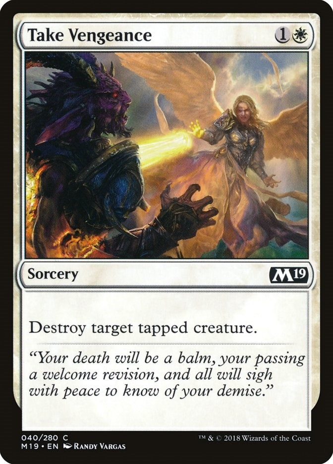Take Vengeance (40) (Core Set 2019)