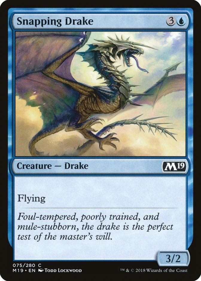 Snapping Drake (75) (Core Set 2019)