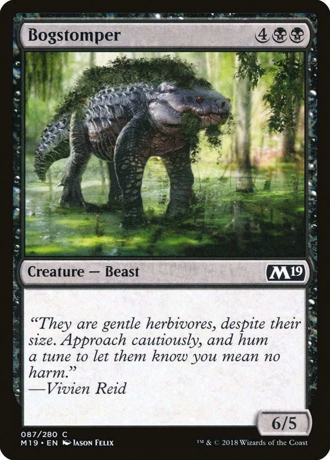 Bogstomper (87) (Core Set 2019)